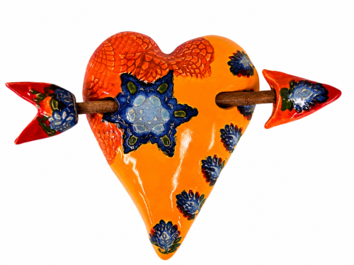 Sunset Garden Heart & Arrow